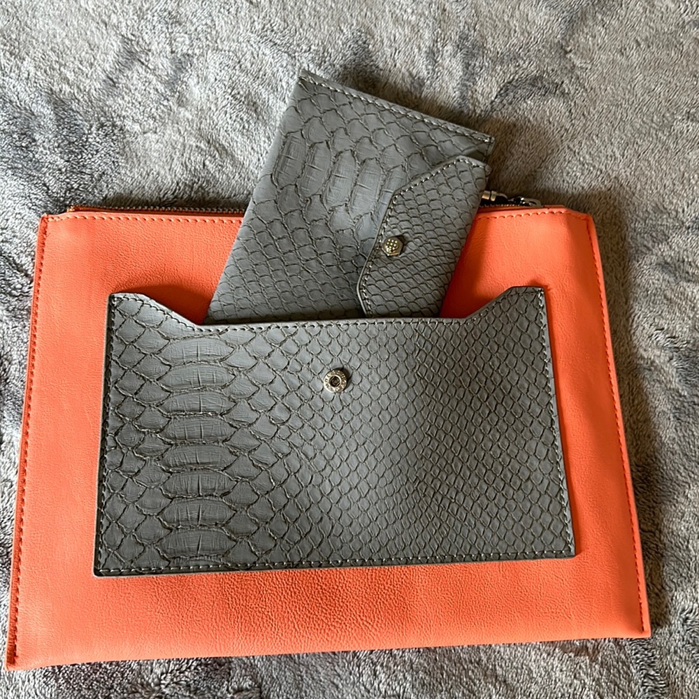 Neiman Marcus vegan clutch
